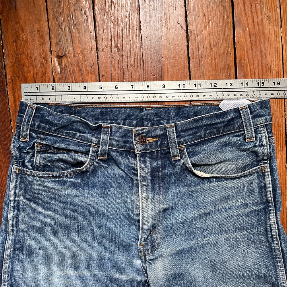 Levi's LVC 606 Slim Straight Blue Jeans Levi Vintage Clothing made in USA - Picture 2 of 10